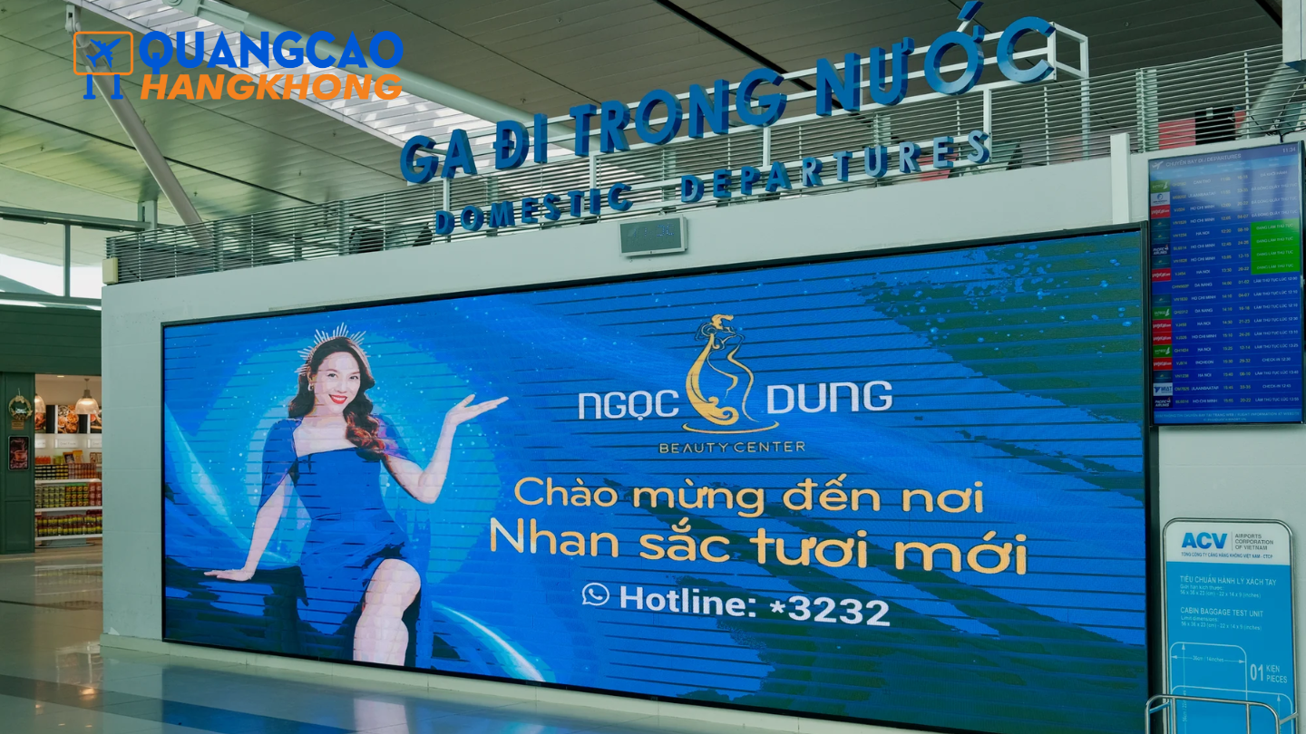 Quy trình triển khai quảng cáo sân bay