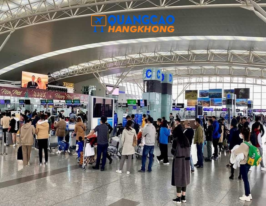 Khu vực nhà ga quốc tế T2 sân bay Nội Bài