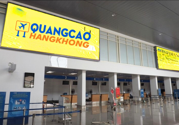 Sân bay Phú Bài cùng tiềm năng quảng cáo cao