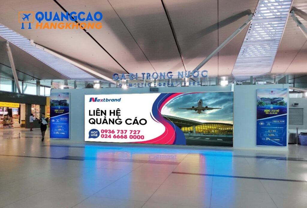 Quảng cáo màn hình LED tại sân bay Phú Quốc