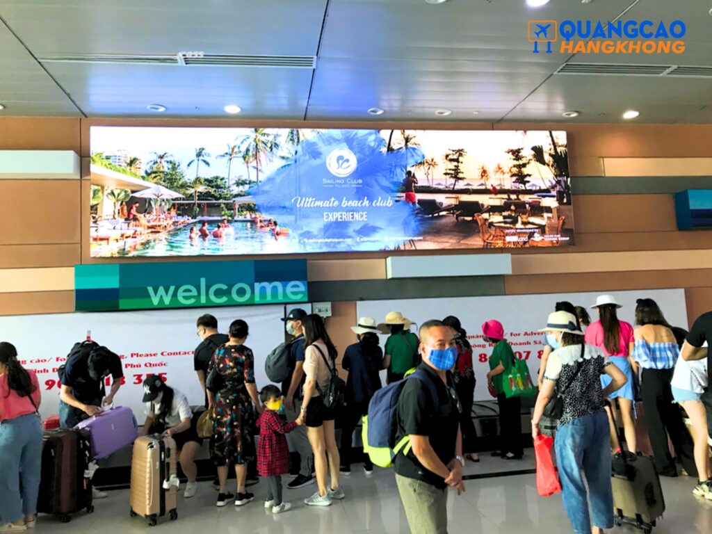 Quảng cáo màn hình LED tại sân bay Phú Quốc