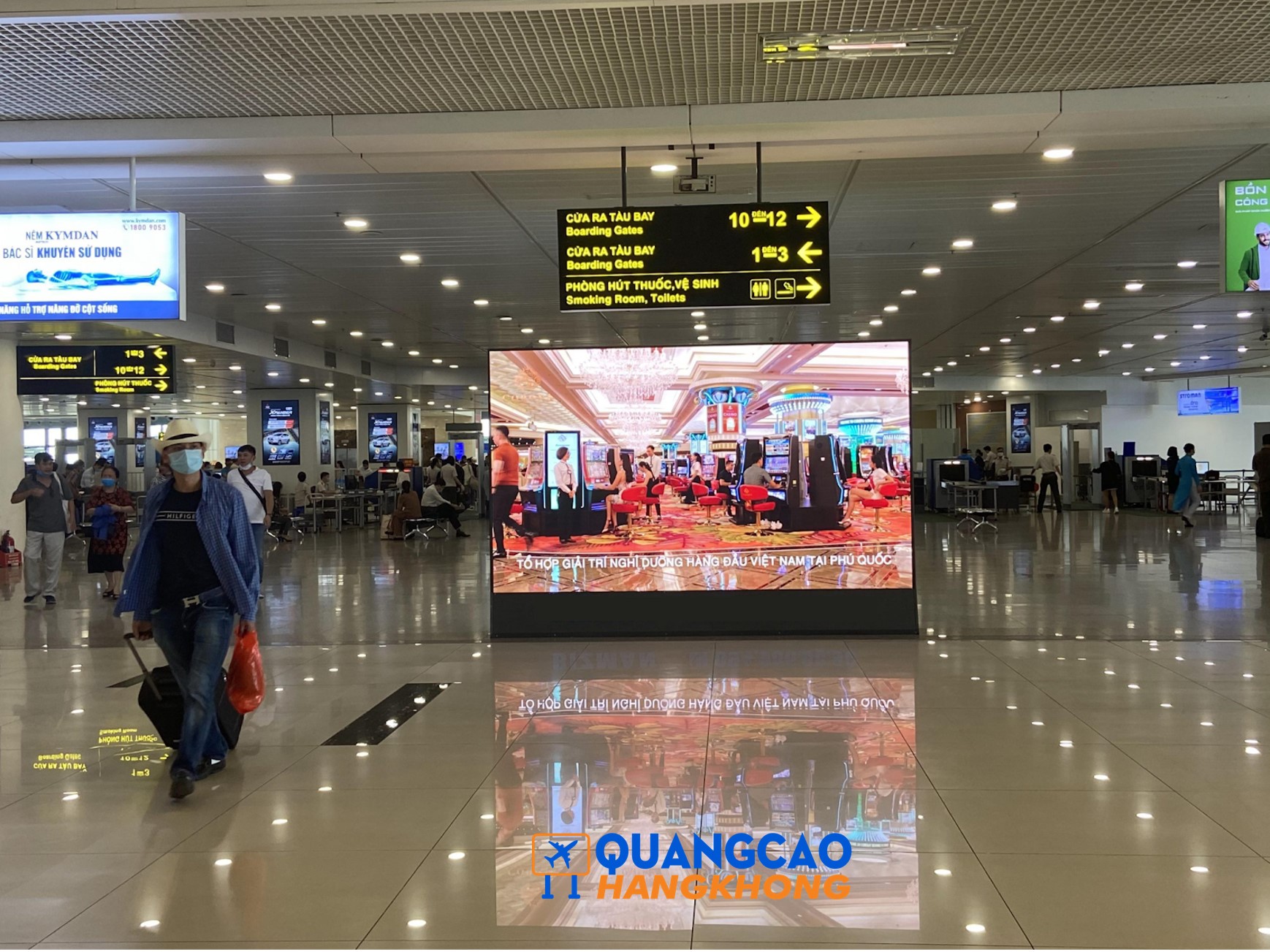 Báo giá quảng cáo tại sân bay mới nhất