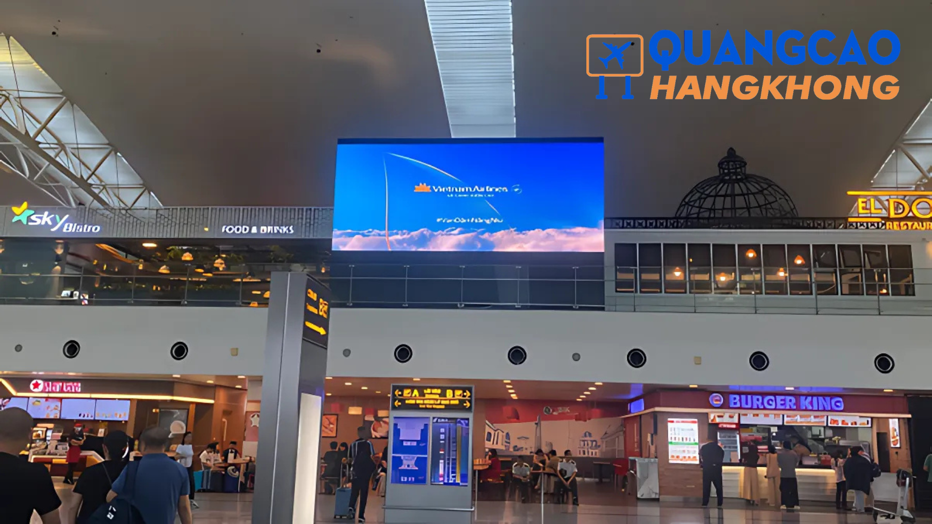 Quy trình triển quảng cáo sân bay Cam Ranh