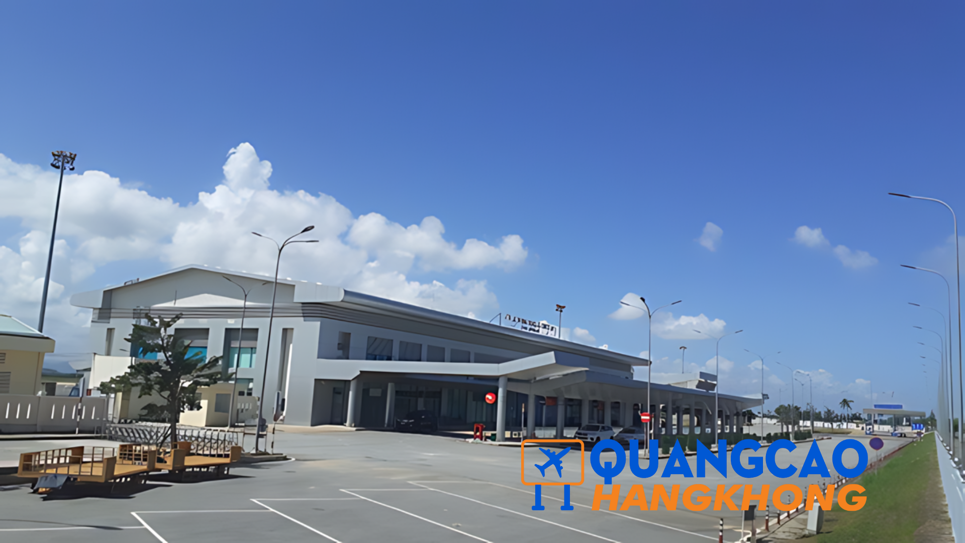 Sân bay Chu Lai với góc nhìn bên ngoài