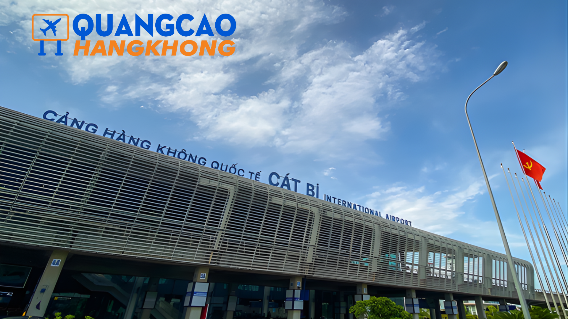 Sân bay Cát Bi có nhiều tiềm năng để các thương hiệu phát triển quảng cáo