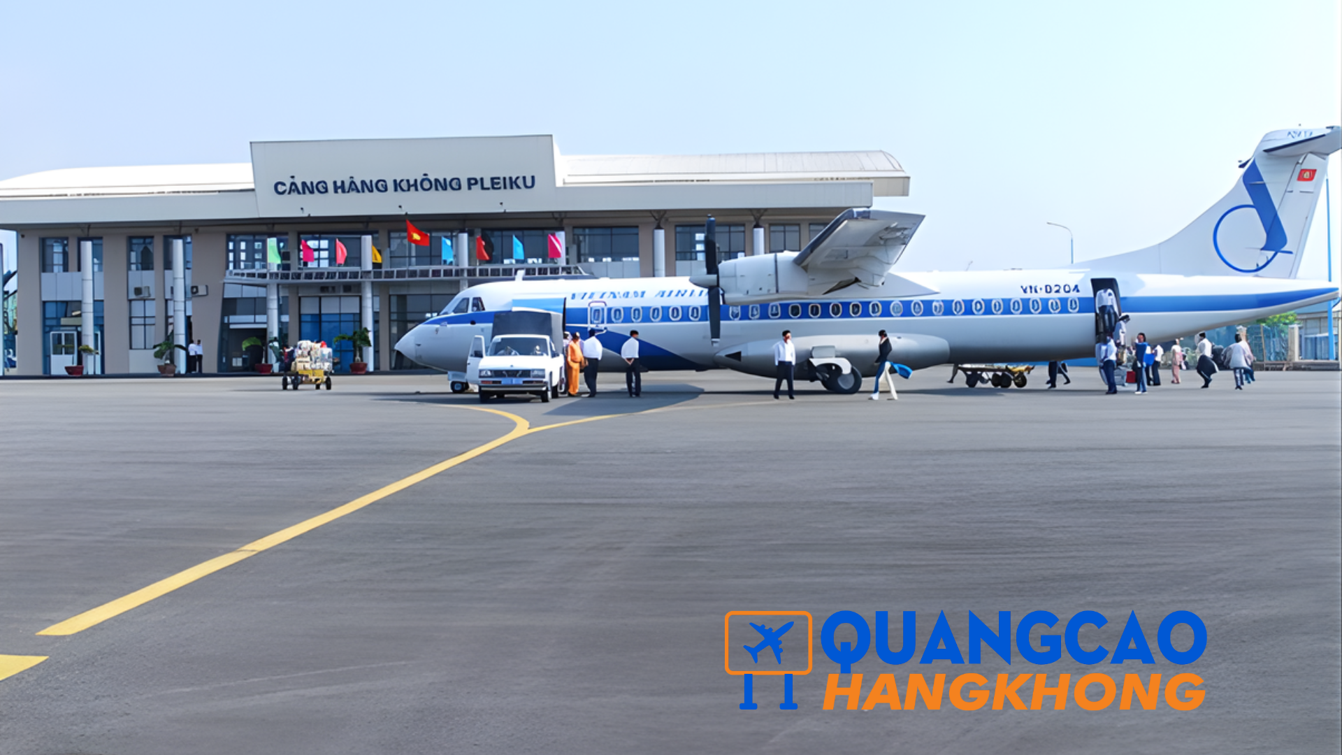 Sân bay Pleiku - Địa điểm tiềm năng cho việc triển khai các chiến dịch quảng cáo