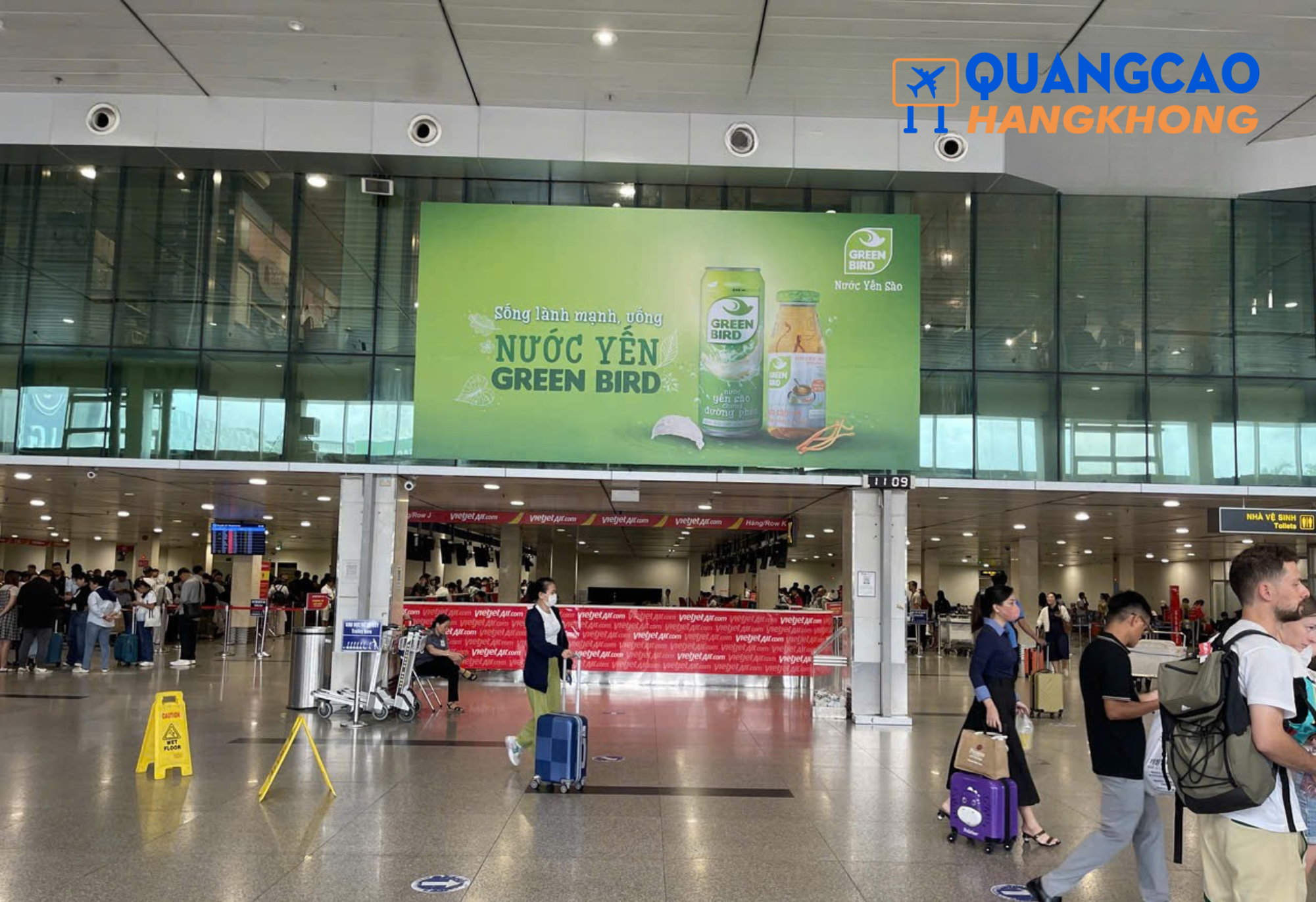 Quảng cáo decal dán kính