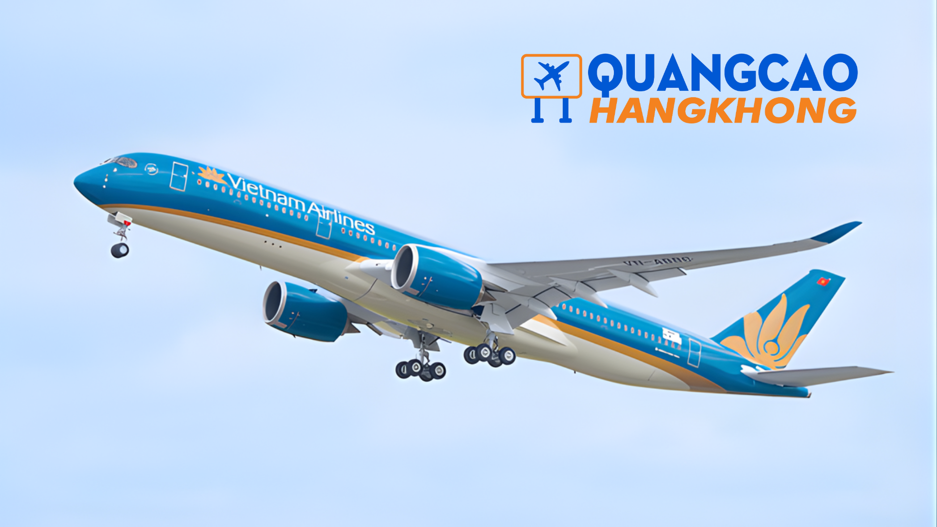 Quảng cáo trên máy bay Vietnam Airlines