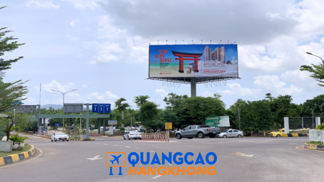 Quảng cáo biển billboard, pano sân bay Phù Cát