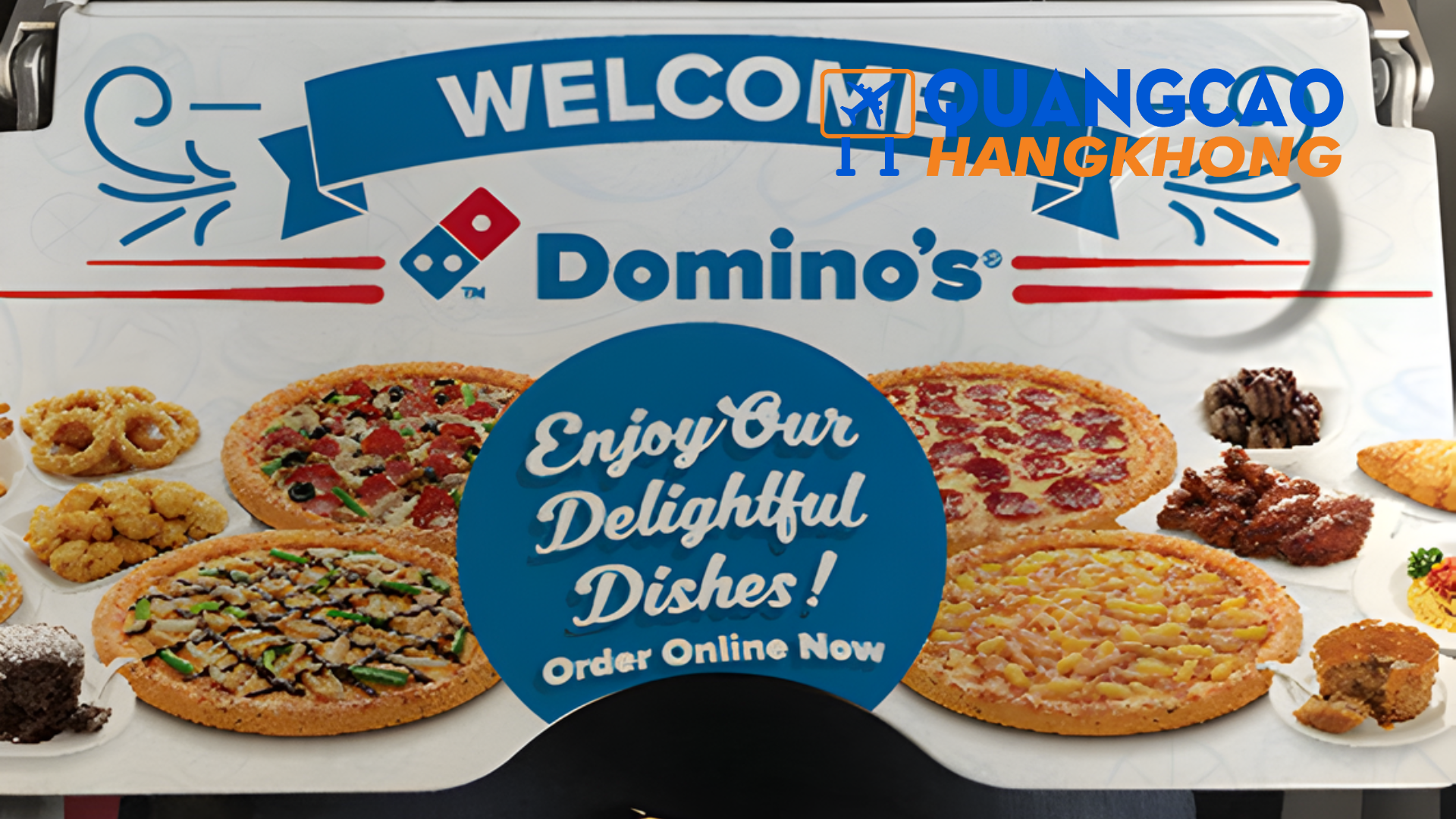 Quảng cáo trên bàn ăn 