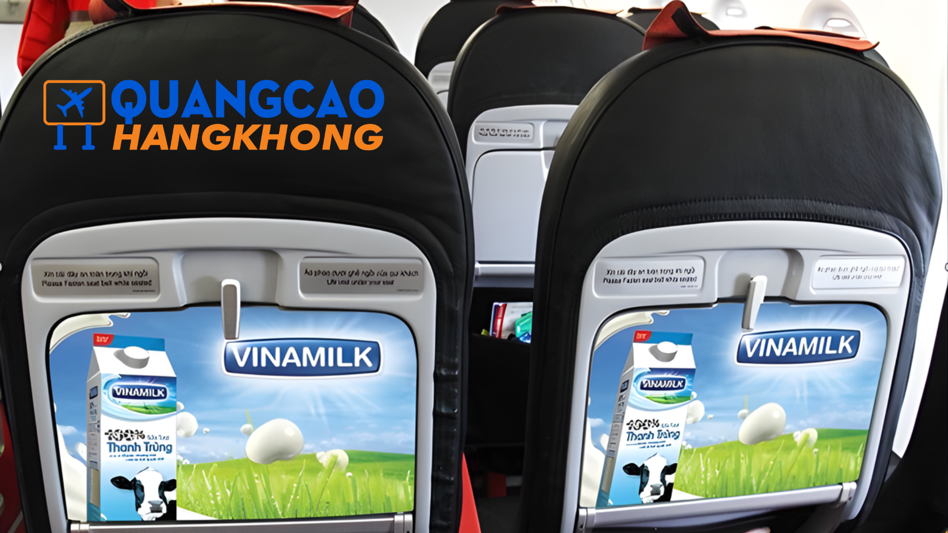 Quảng cáo trên ghế ngồi