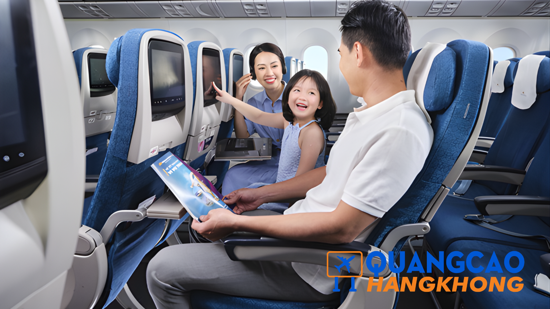 Giá quảng cáo trên máy bay Vietnam Airlines dao động từ vài chục triệu đến hàng trăm triệu đồng