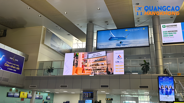 Quảng cáo sân bay Côn Đảo với màn hình LED