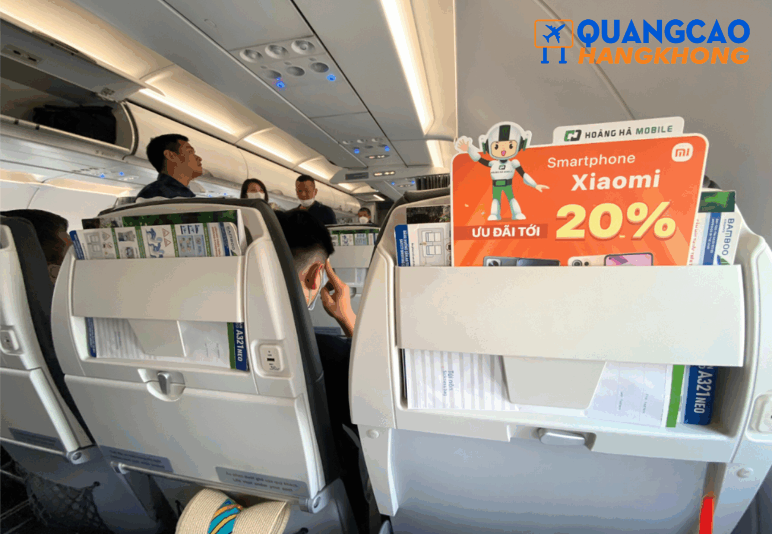 Quảng cáo tờ rơi trên máy bay