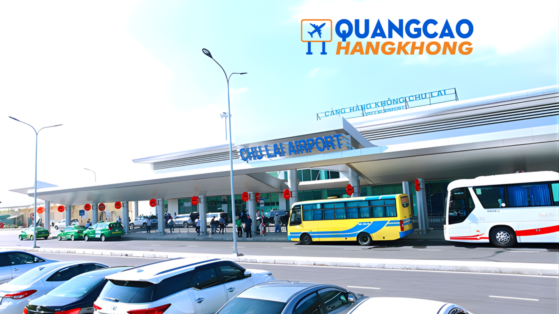 Sân bay Chu Lai với góc nhìn bên ngoài