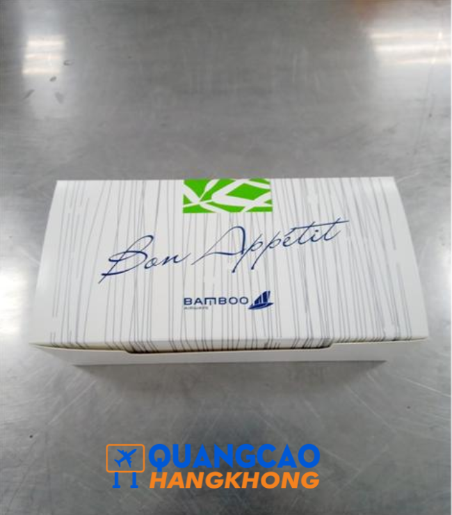 Quảng cáo trên hộp đựng đồ ăn