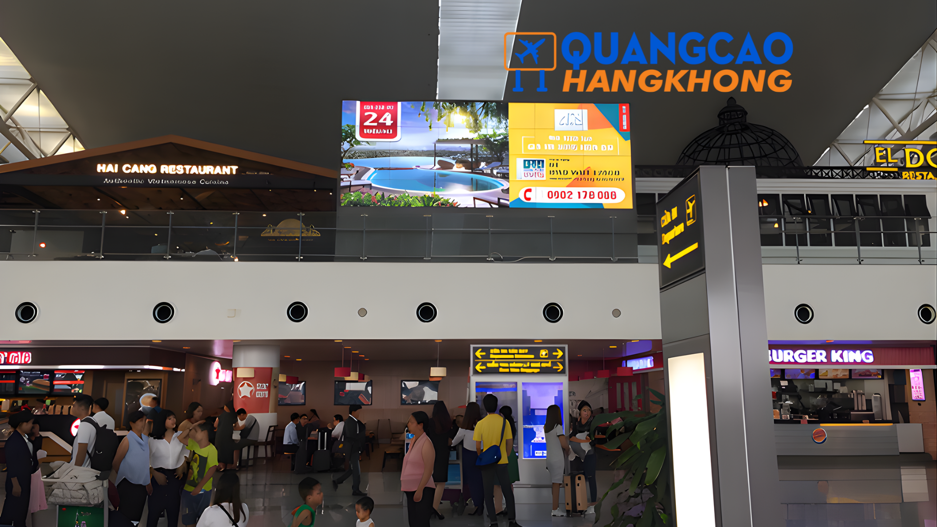 Quảng cáo màn hình LED sân bay Vinh đang trở thành lựa chọn hàng đầu của nhiều doanh nghiệp