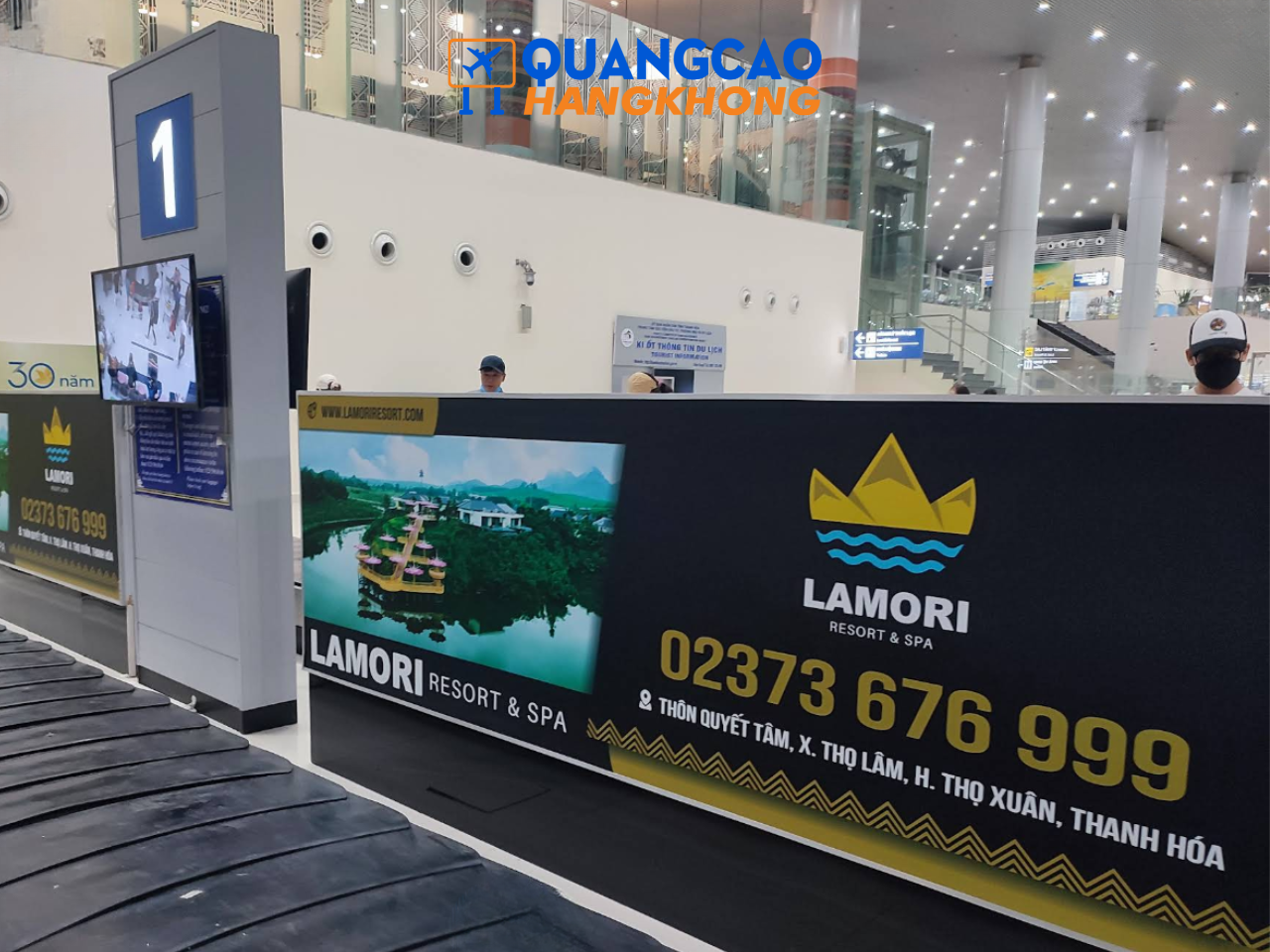 Quy trình triển khai quảng cáo sân bay Thọ Xuân