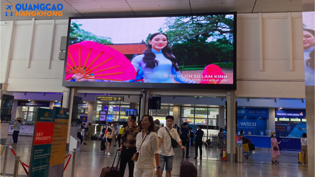 Quảng cáo màn hình LED sân bay Thọ Xuân giúp doanh nghiệp xuất hiện nổi bật