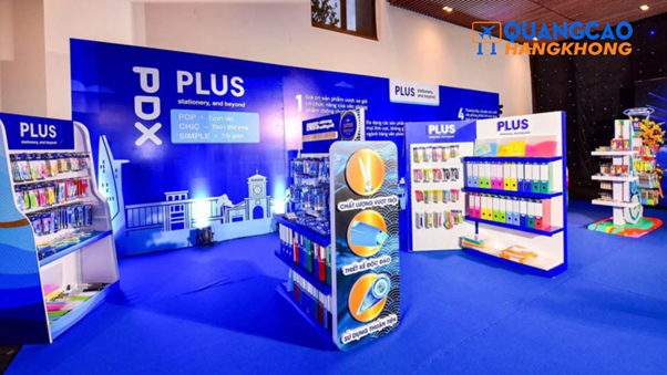 Quảng cáo booth trưng bày