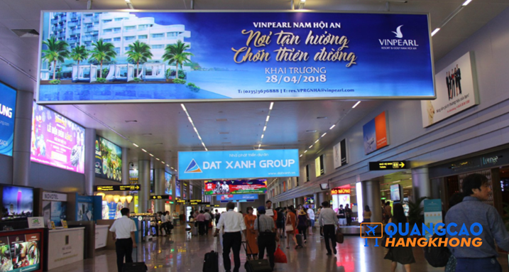 Thương hiệu ra mắt sản phẩm qua quảng cáo sân bay