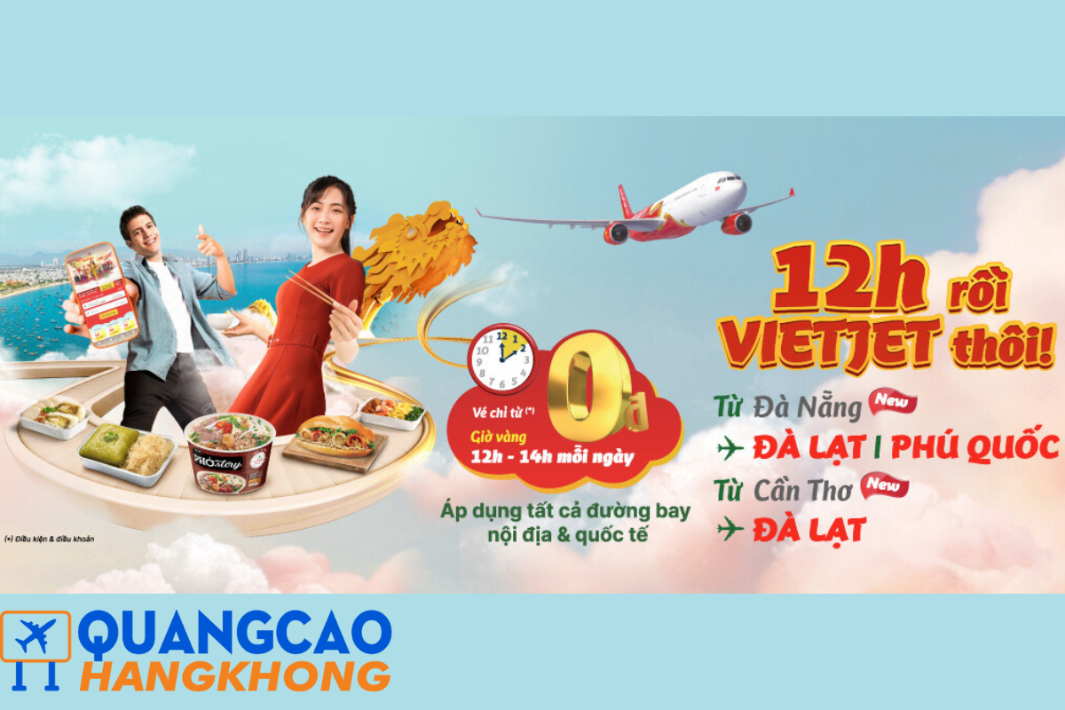 Vietjet triển khai chương trình vé máy bay 0 đồng kích cầu ngành hàng không Việt Nam