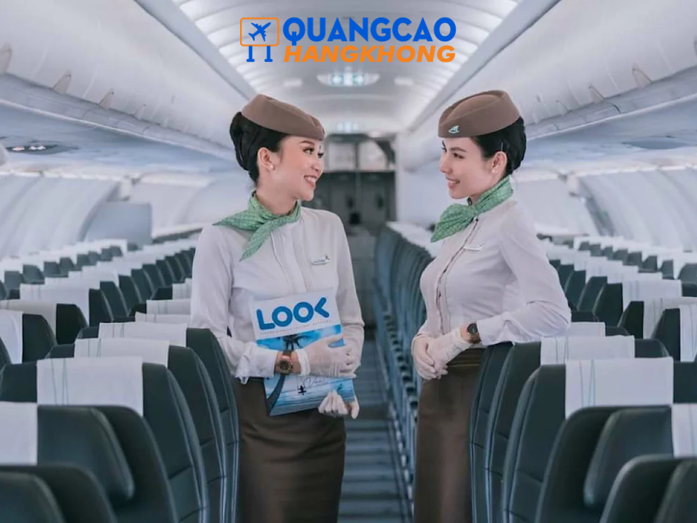 Quy trình đặt dịch vụ quảng cáo trên máy bay Bamboo Airways