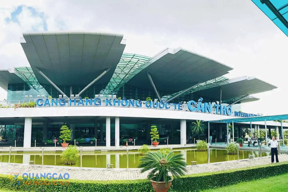 Quảng cáo màn hình LED sân bay Cần Thơ tại cảng hàng không quốc tế lớn nhất khu vực Đồng bằng sông Cửu Long