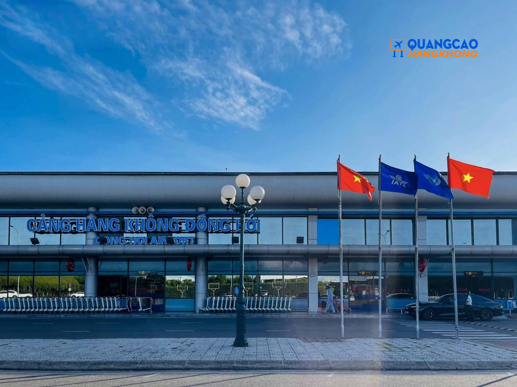 Sân bay Đồng Hới có tốc độ tăng trưởng tích cực và nhiều dư địa để triển khai quảng cáo