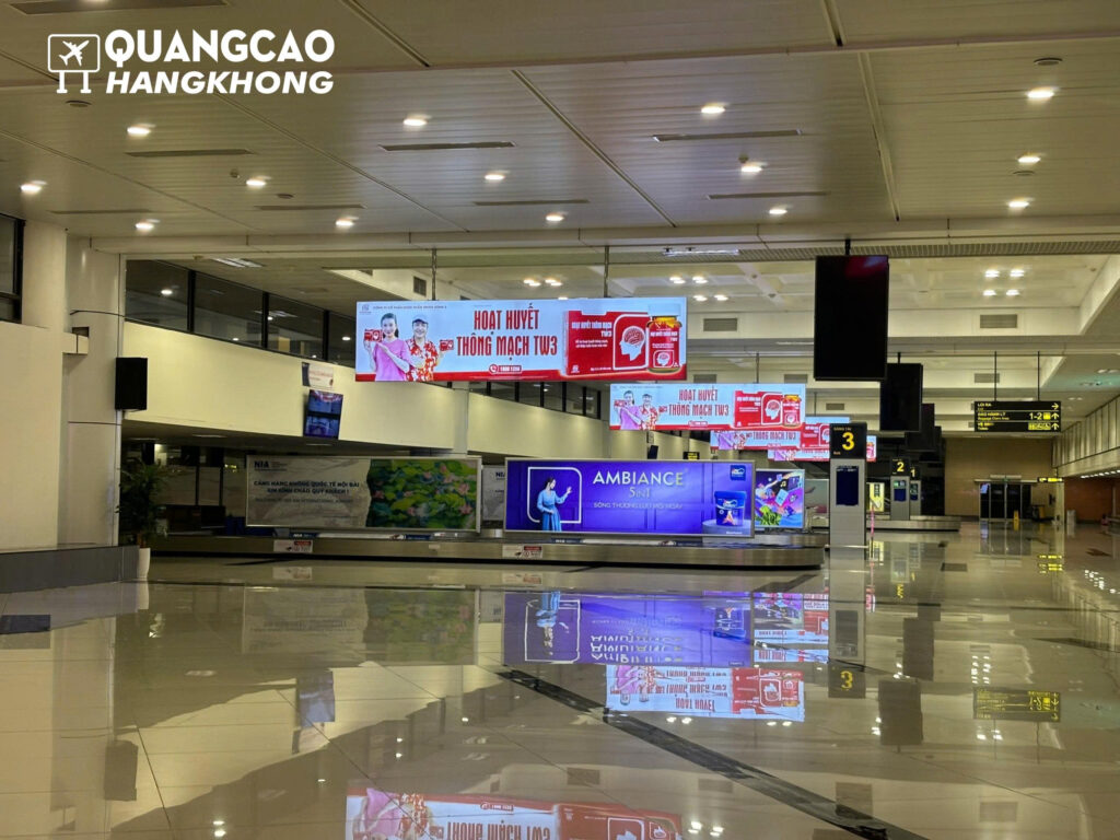 Quy trình triển khai quảng cáo màn hình LED tại sân bay Phù Cát
