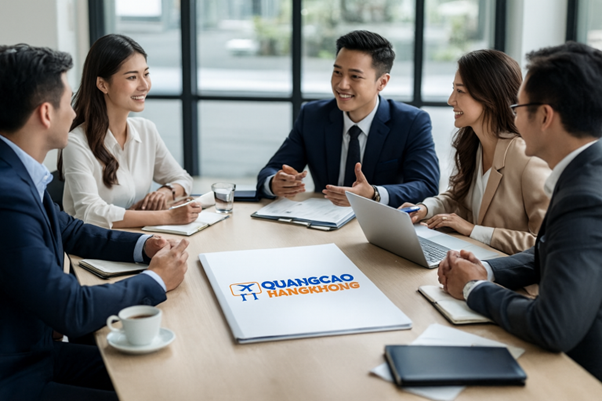 Quy trình triển khai quảng cáo màn hình LED sân bay Pleiku uy tín