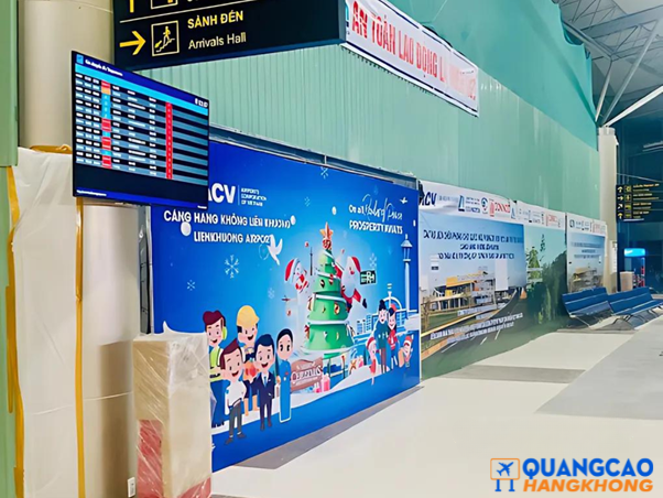Biển hộp đèn quảng cáo sân bay Liên Khương