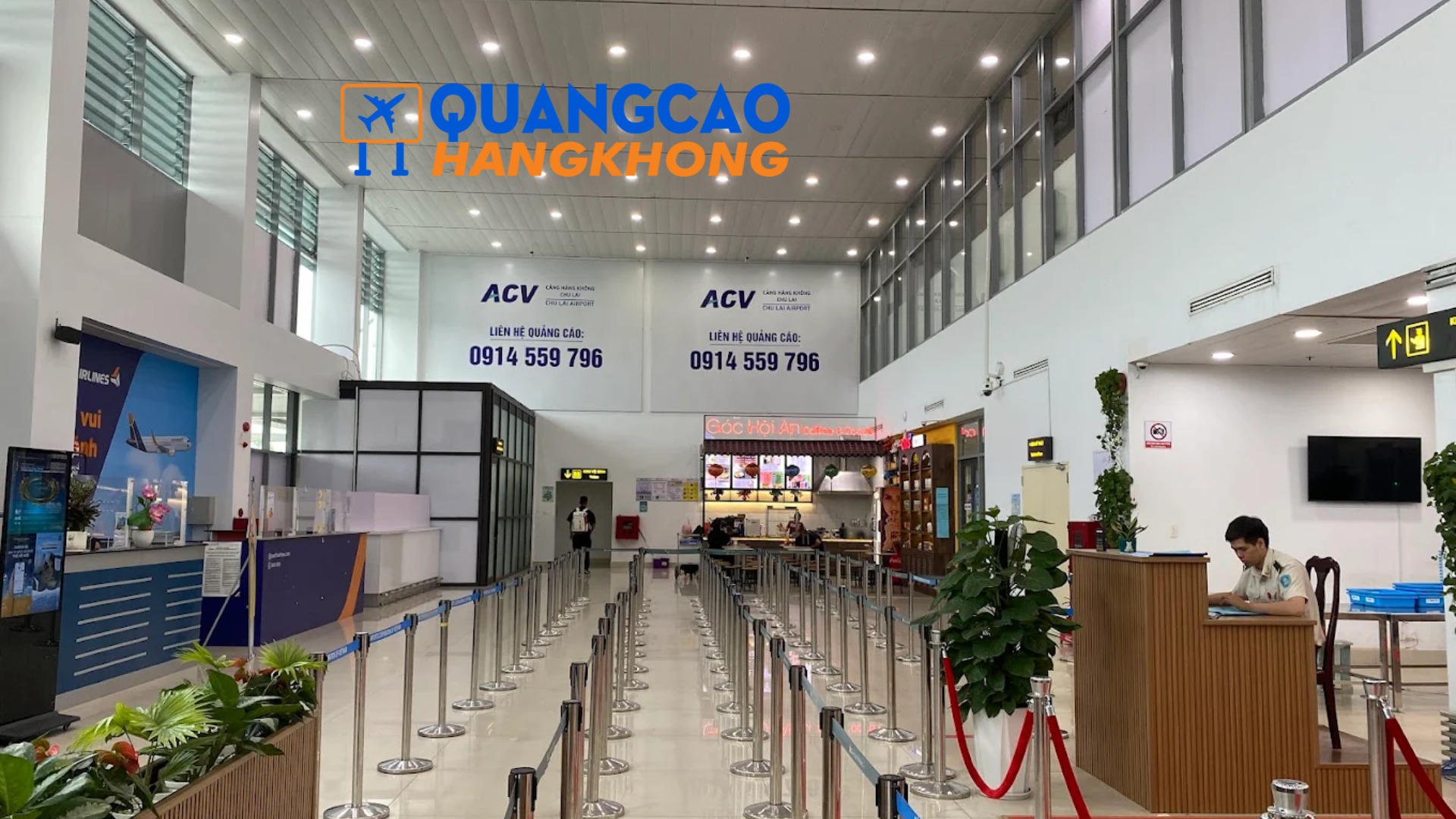 Lợi ích khi lựa chọn triển khai biển hộp đèn quảng cáo tại sân bay Chu Lai