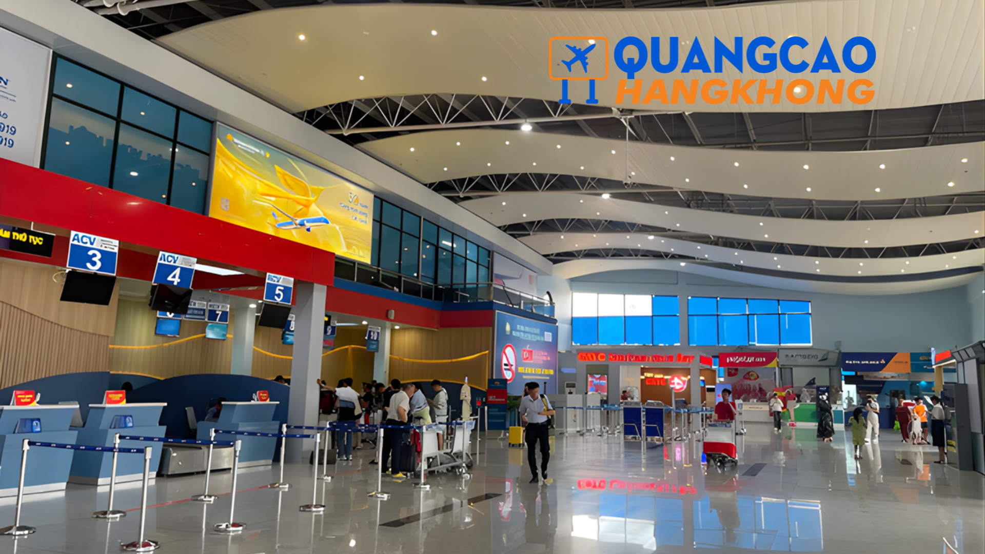 Lợi ích khi lựa chọn quảng cáo biển hộp đèn sân bay Đồng Hới