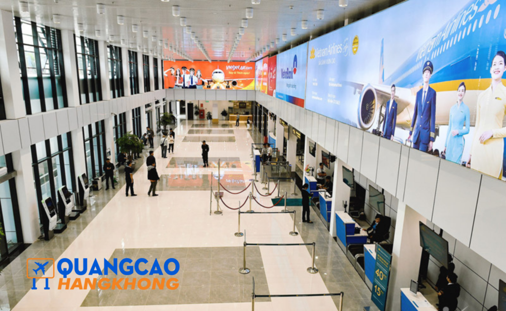 Khu check-in làm thủ tục