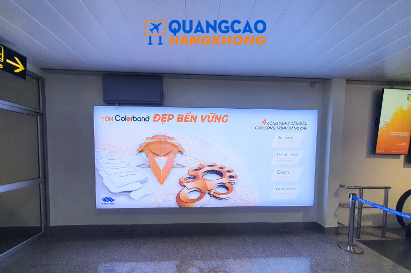 Biển hộp đèn quảng cáo sân bay Điện Biên