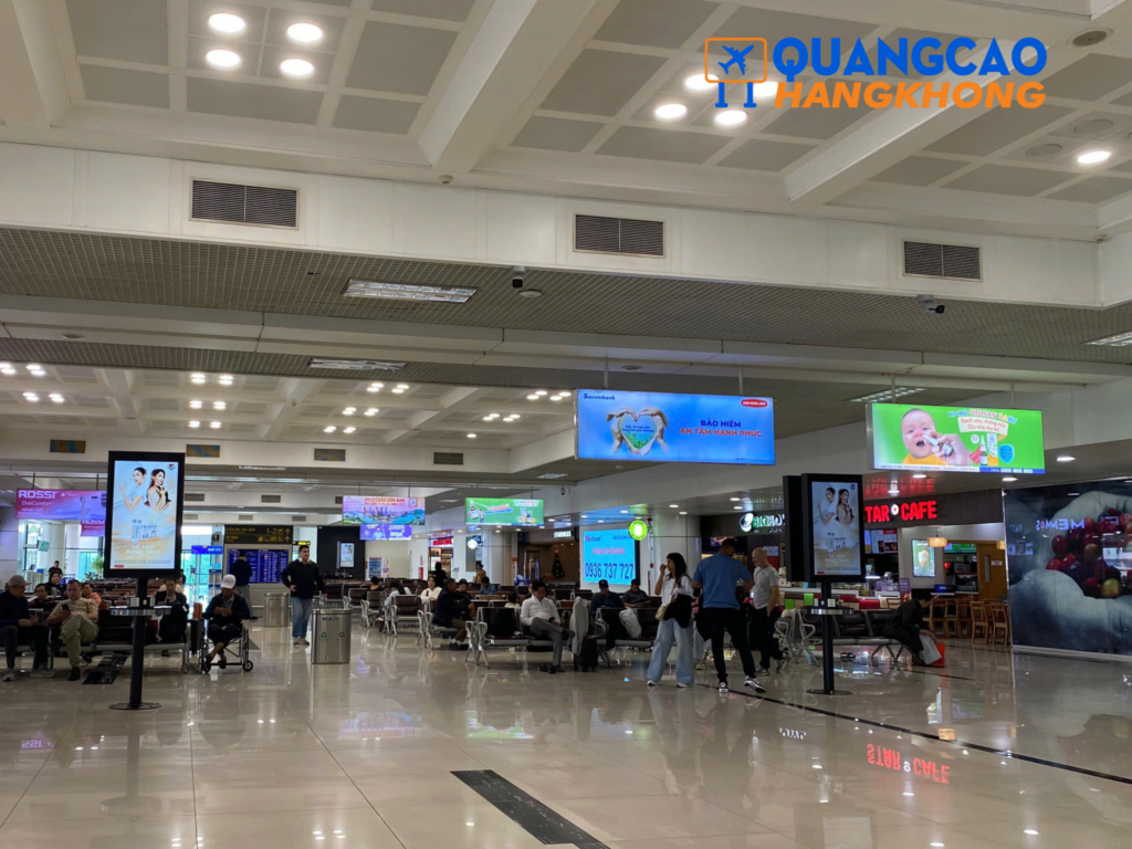 Quy trình triển khai biển hộp đèn quảng cáo tại sân bay Điện Biên
