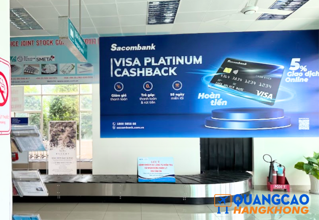 Chi phí quảng cáo biển hộp đèn sân bay Cà Mau