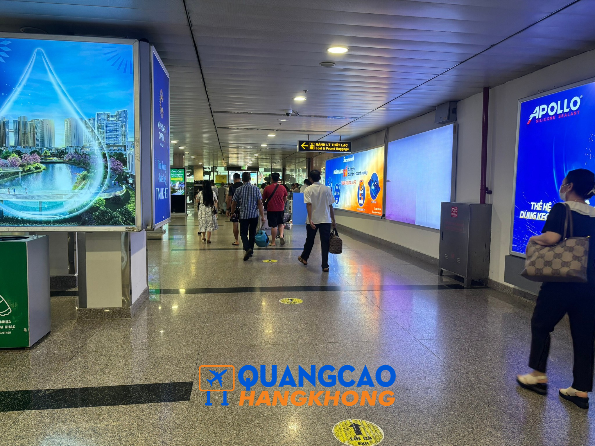 Quy trình quảng cáo biển hộp đèn sân bay Tuy Hòa