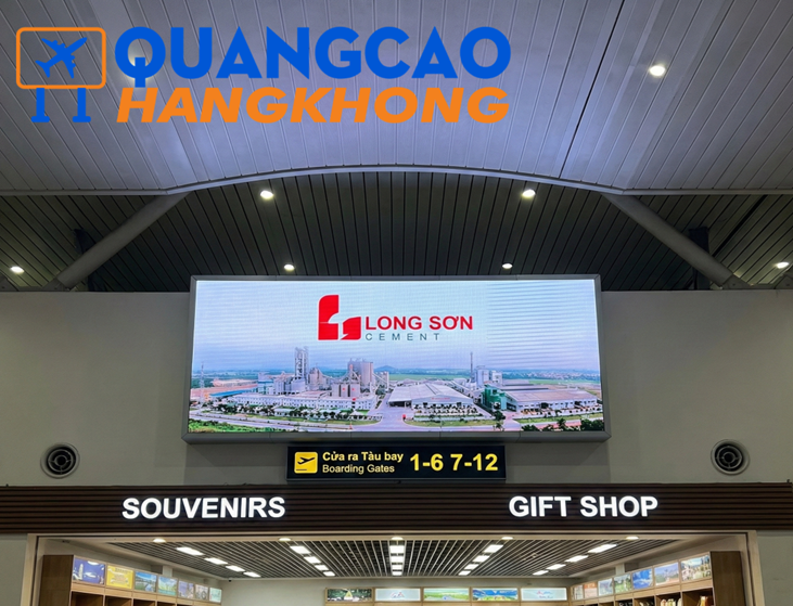 Biển hộp đèn quảng cáo khu vực thương mại - dịch vụ