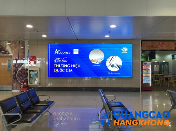 Biển hộp đèn quảng cáo sân bay Cần Thơ hiển thị nổi bật, tăng ghi nhớ thương hiệu