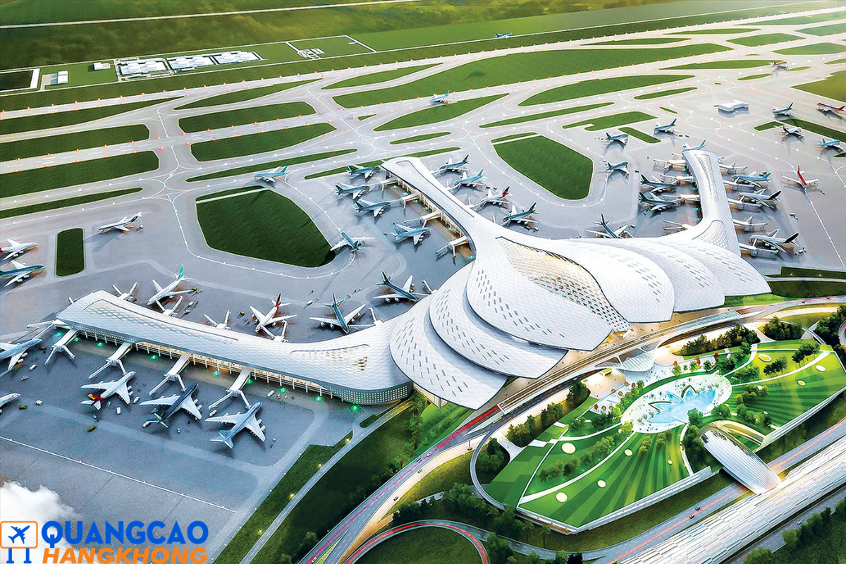 Biển hộp đèn quảng cáo sân bay Long Thành