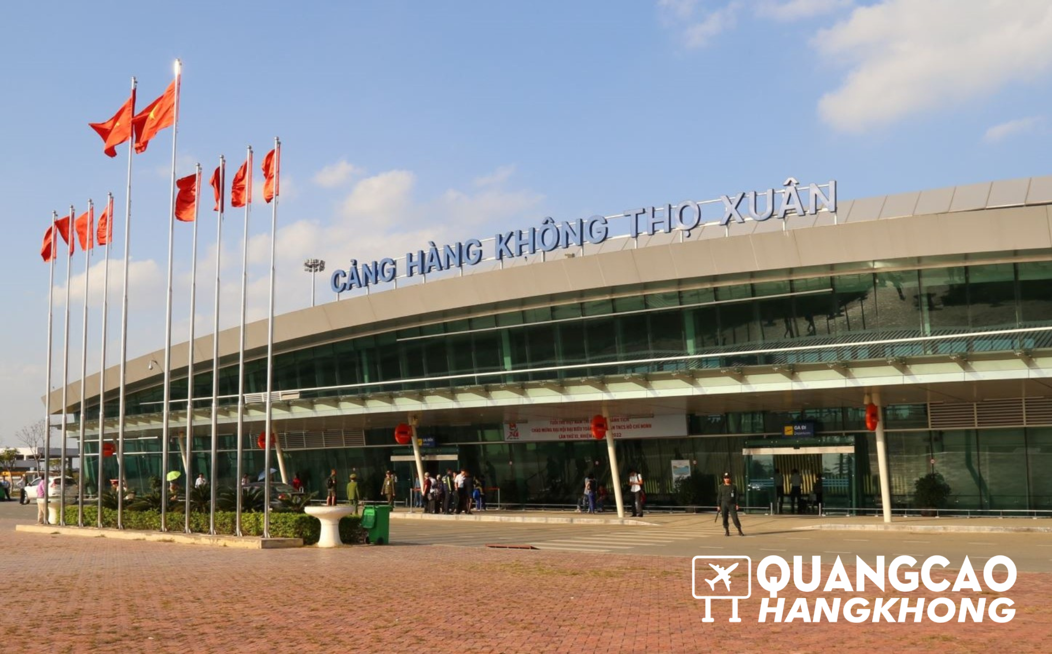 Biển hộp đèn quảng cáo sân bay Thọ Xuân