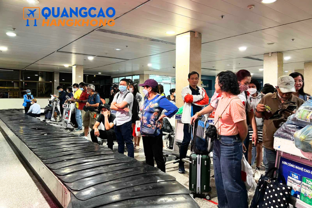 Khu vực băng chuyền hành lý
