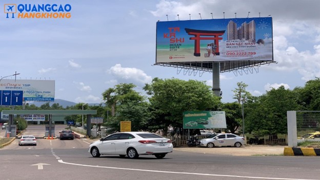 Pano quảng cáo tại sân bay Phù Cát giúp gia tăng mức độ nhận diện thương hiệu