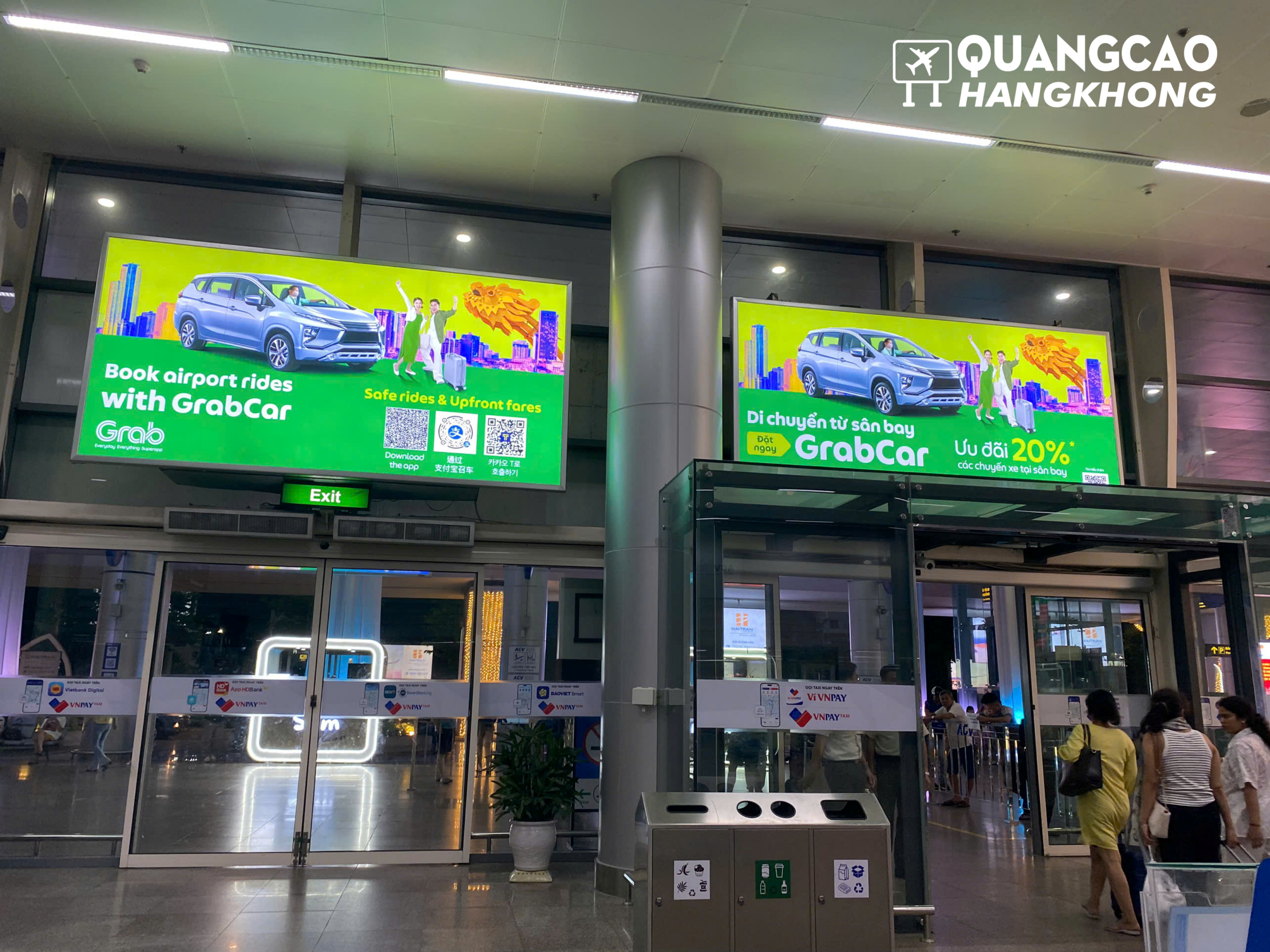 Quy trình pano quảng cáo tại sân bay Phú Bài