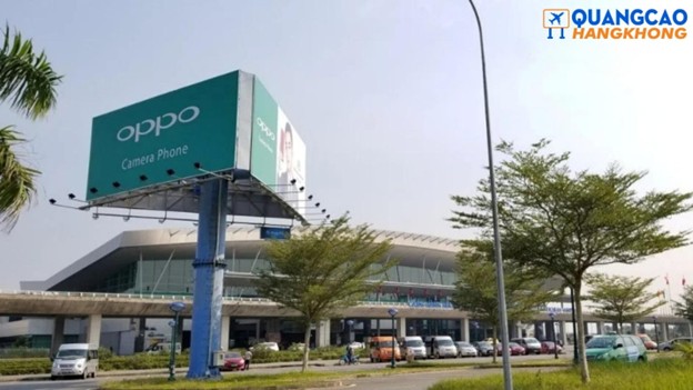 Pano quảng cáo tại sân bay Phú Quốc khu vực lối ra vào