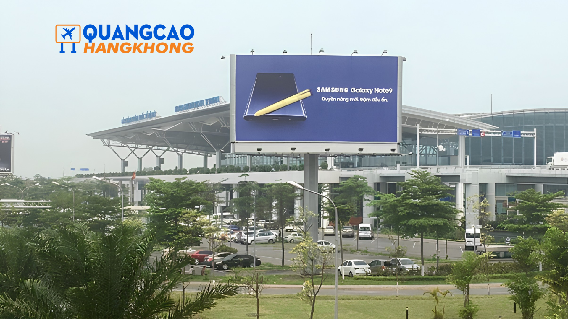 Quy trình triển khai Pano quảng cáo sân bay Vân Đồn