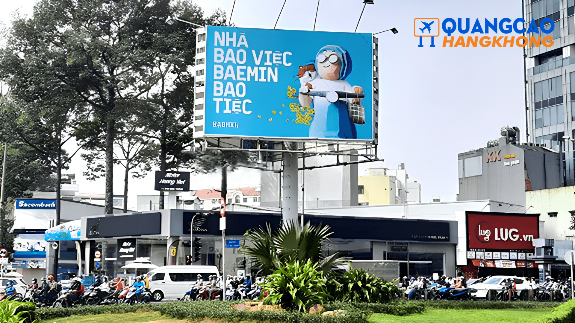 Quy trình triển khai Pano quảng cáo tại sân bay Thọ Xuân